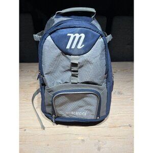 Used Marucci 2020 F5 Bat Pack Ventilated External Compartment  Navy/Gray